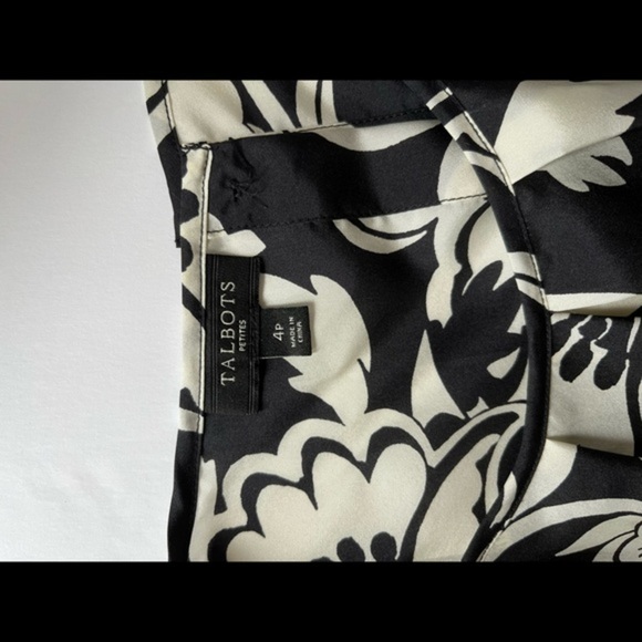 TALBOTS Silk Sleeveless Top Blouse - Picture 16 of 16